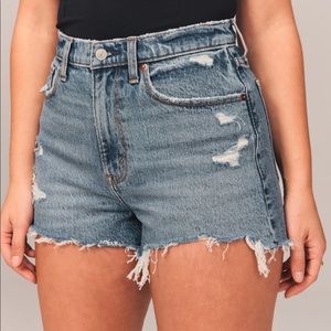 Abercrombie & Fitch High Rise Mom Shorts Size 26